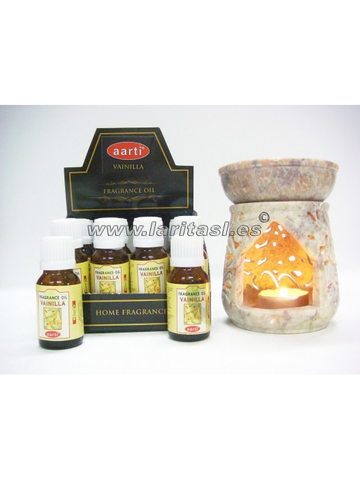 Oleo perfumado Aarti Baunilha 15ml (pack 12)
